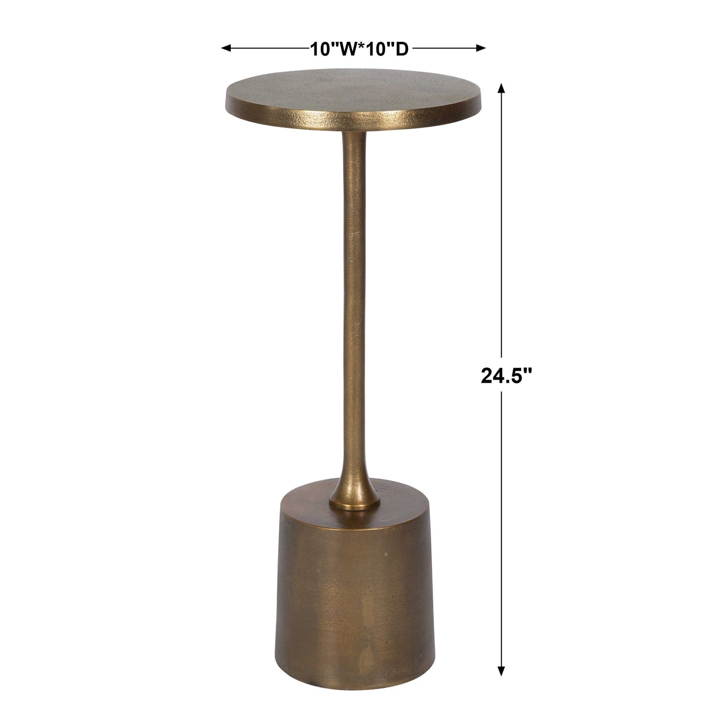 Sanaga Drink Table, Gold