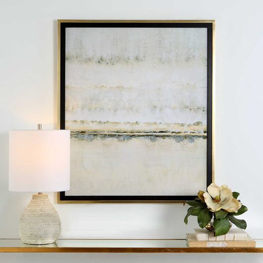 Giled Horizon Framed Print