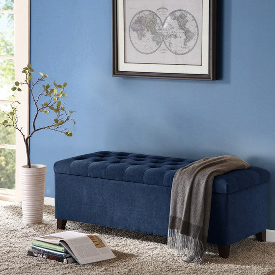 Shandra Tufted Top Soft Close Storage Bench