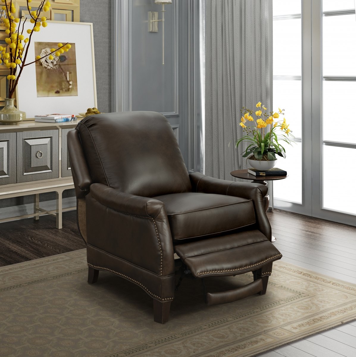 Barcalounger Melrose Manual Recliner-Leather or Fabric options