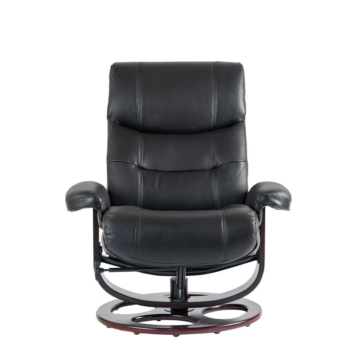 Dawson Pedestal Reclining Chair & Ottoman By Barcalounger