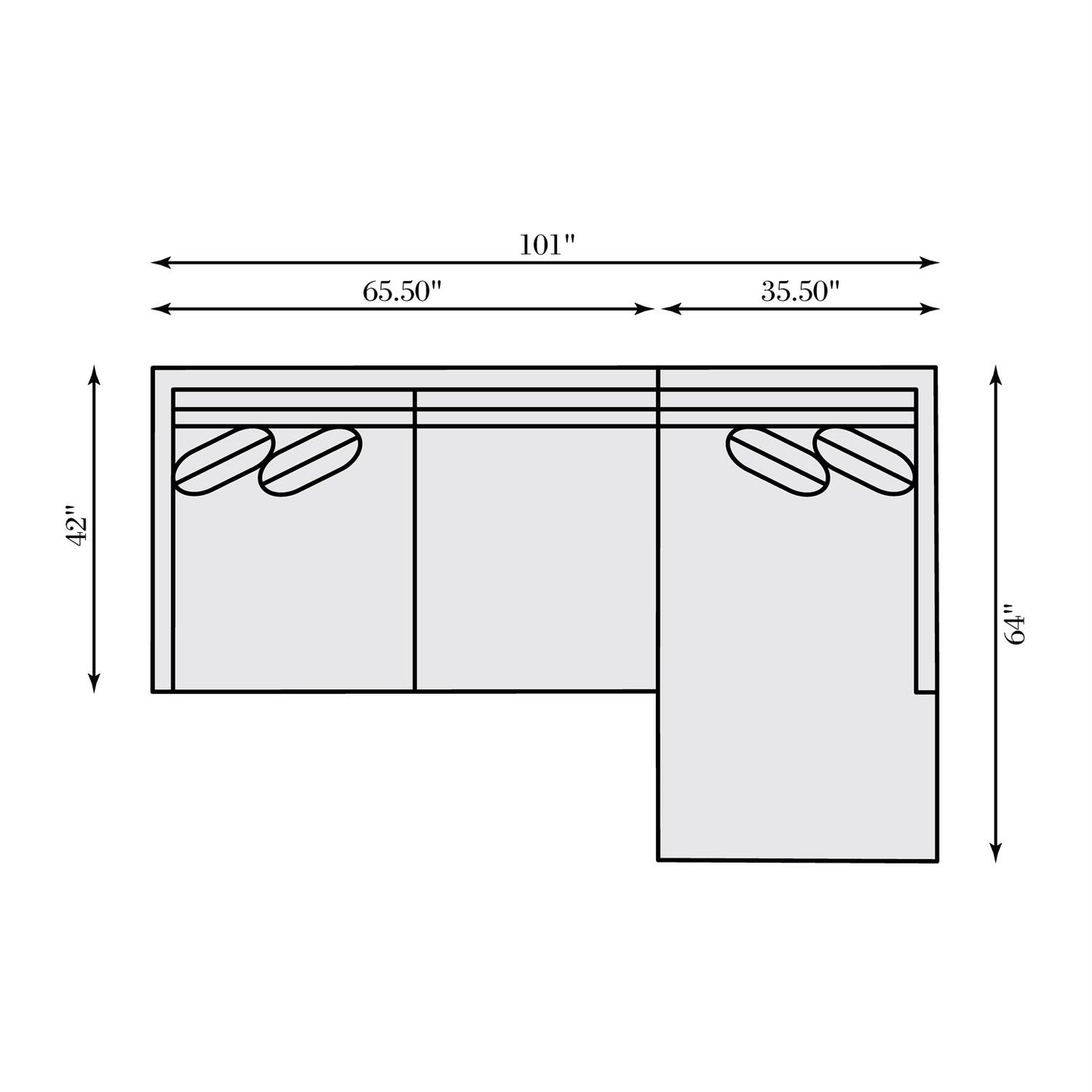 Bernhardt Joli Fabric Sectional