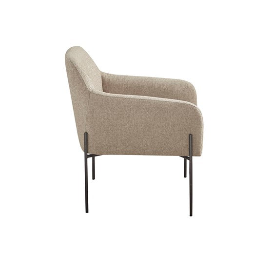 Calder Metal Leg Accent Chair