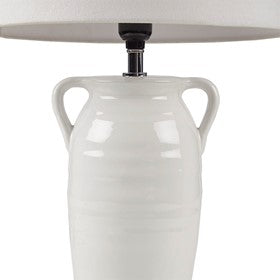 Everly Ceramic Table Lamp with Handles