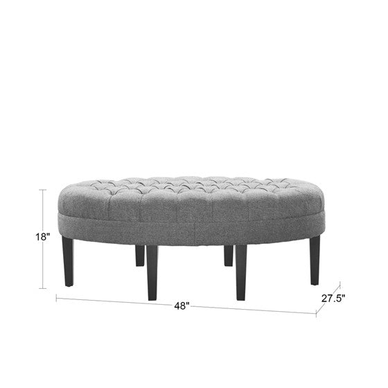 Martin Surfboard Tufted Ottoman